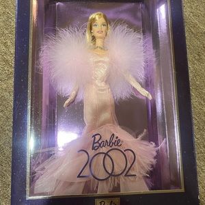Collector barbie year 2002.